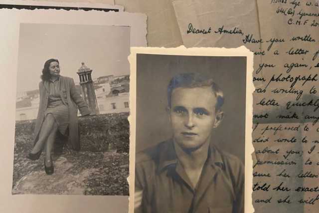 Lettere d'amore in guerra: la storia tra la pugliese Amelia e l'inglese Bill trovata in un cassetto
